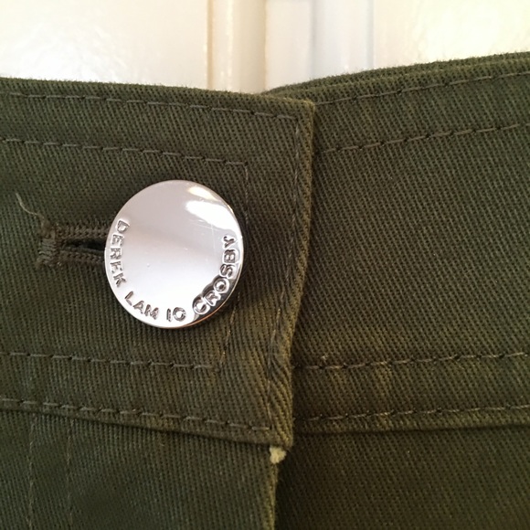 Derek Lam 10 Crosby Green Cargo Pants - Picture 6 of 11